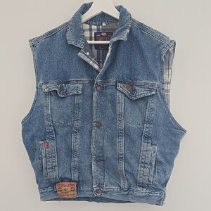 Levi's Blue Denim Vest